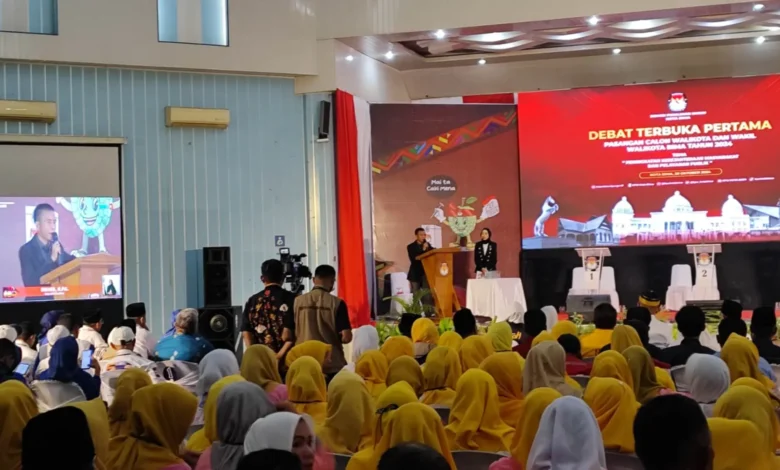 Debat Paslon Wali Kota Bima 2024