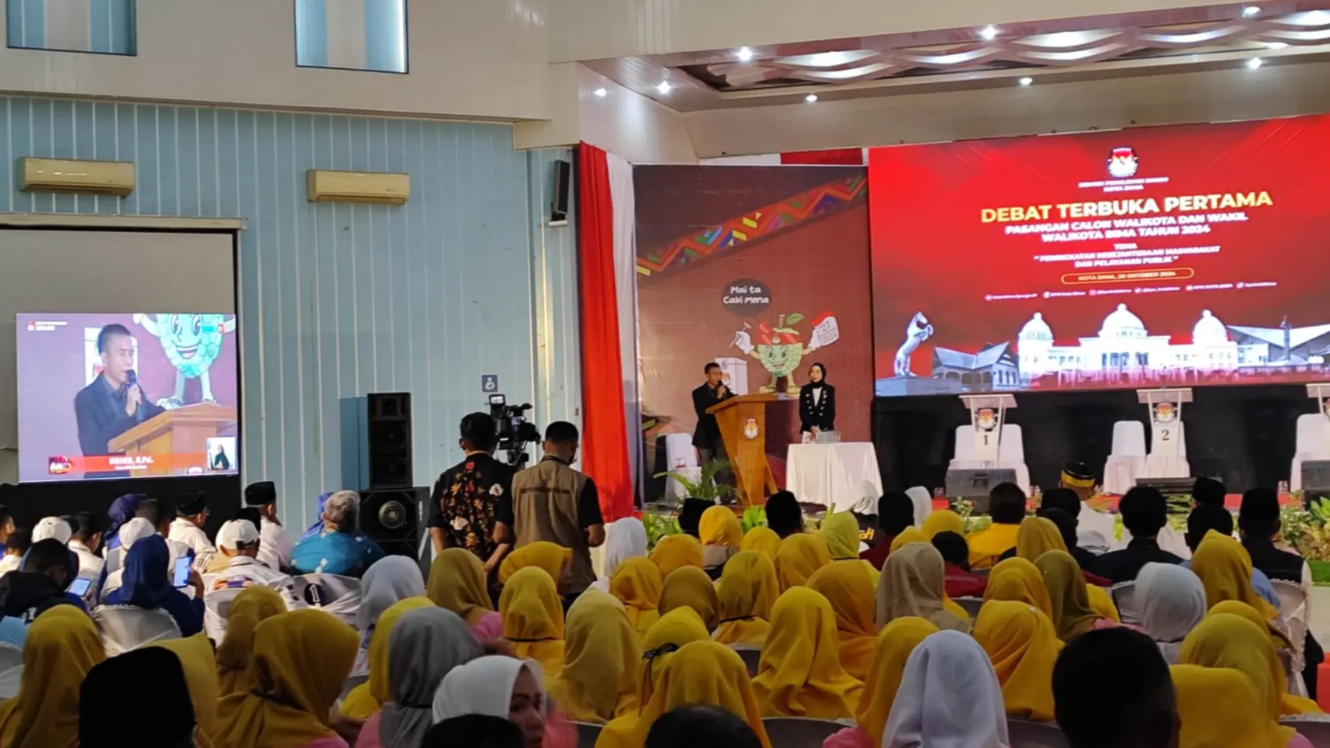 Debat Paslon Wali Kota Bima 2024
