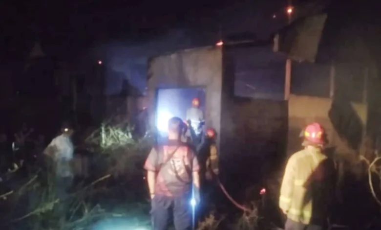 Gudang Perusahaan Daerah Lombok Timur Terbakar