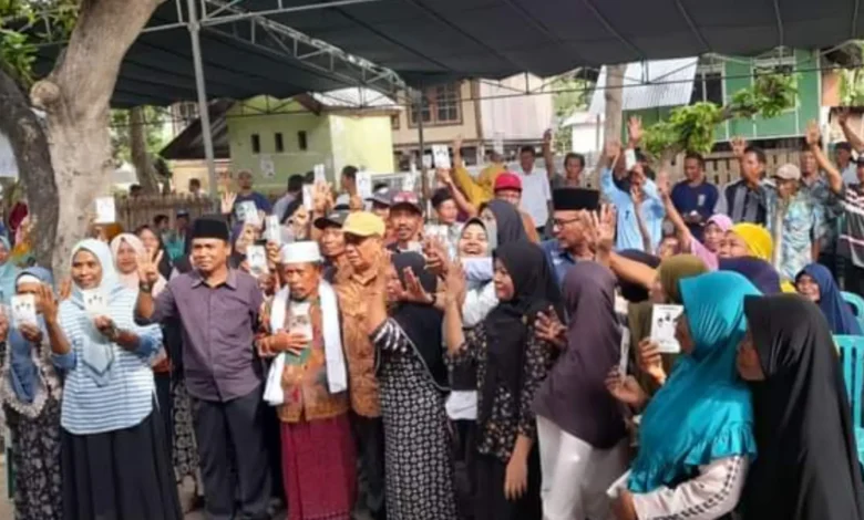 Haji Mo Berkampanye di Kecamatan Alas