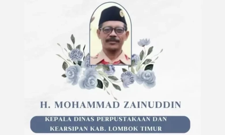 Kepala Dinas Perpustakaan dan Kearsipan Lombok Timur