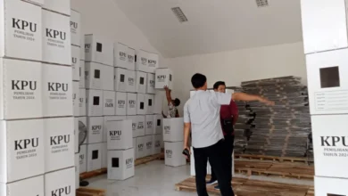 Gudang Logistik KPU Kota Mataram