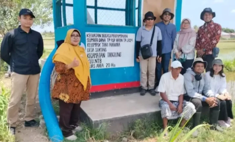 Bantuan Irigasi di Lombok Utara