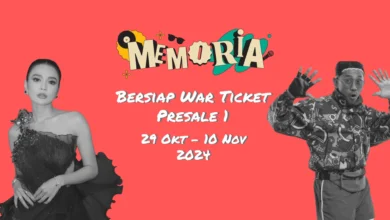 Tiket Presale 1 Memoria 2024