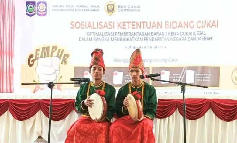 Satpol PP NTB Sosialisasi Gempur Rokok Ilegal
