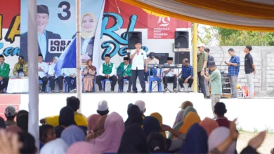 Suasana kampanye Calon Gubernur NTB, Lalu Muhammad Iqbal