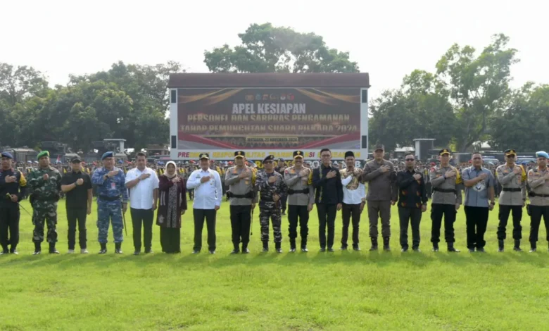 Apel Kesiapan Personel dan Sarpras Pengamanan tahap Pemungutan Suara Pilkada 2024