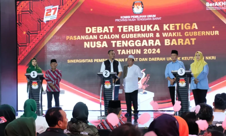 Debat Ketiga Pilgub NTB 2024