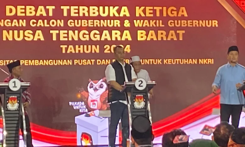 Debat Pilgub NTB 2024 Ketiga