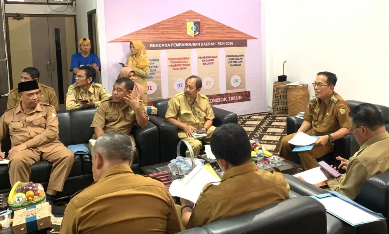 Evaluasi Capaian PAD Lombok Timur 2024