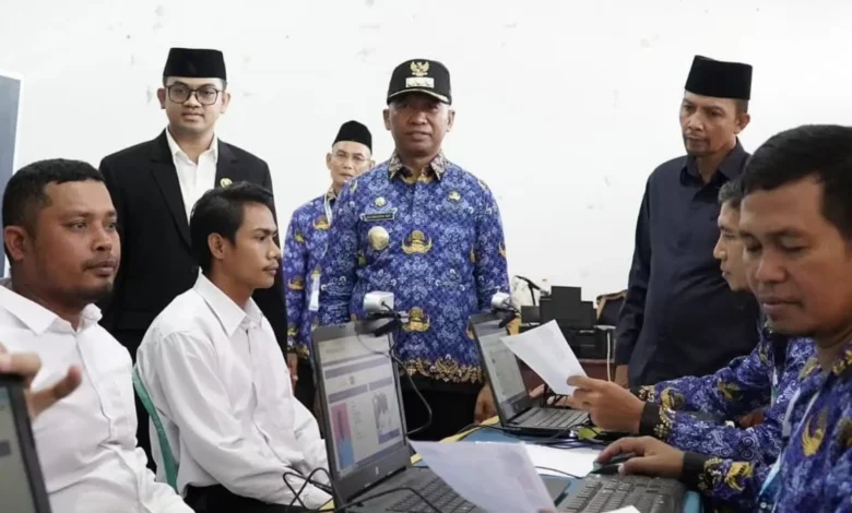 Hari Pertama Seleksi CPNS Kabupaten Sumbawa