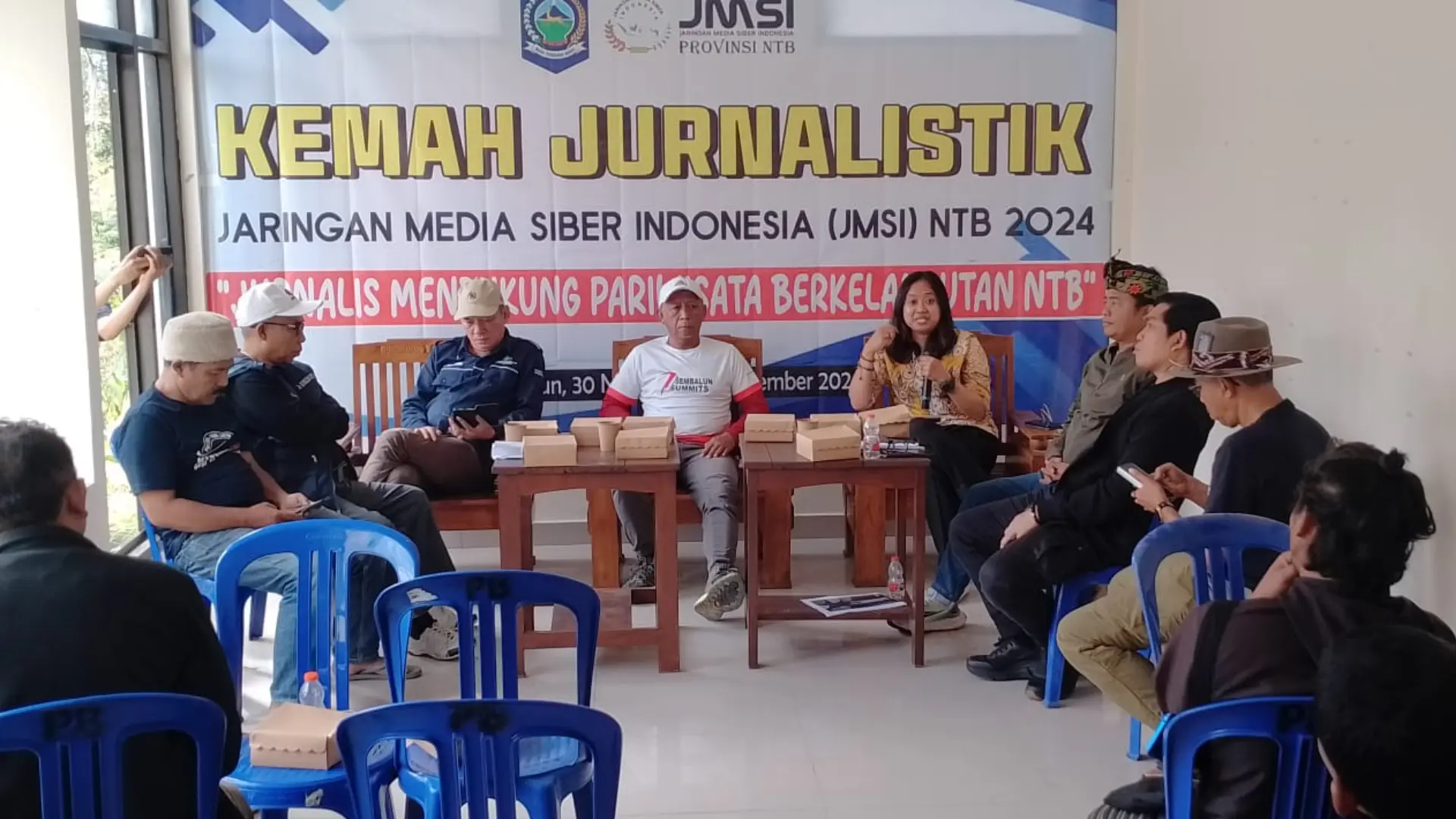 Kemah Jurnalistik JMSI NTB