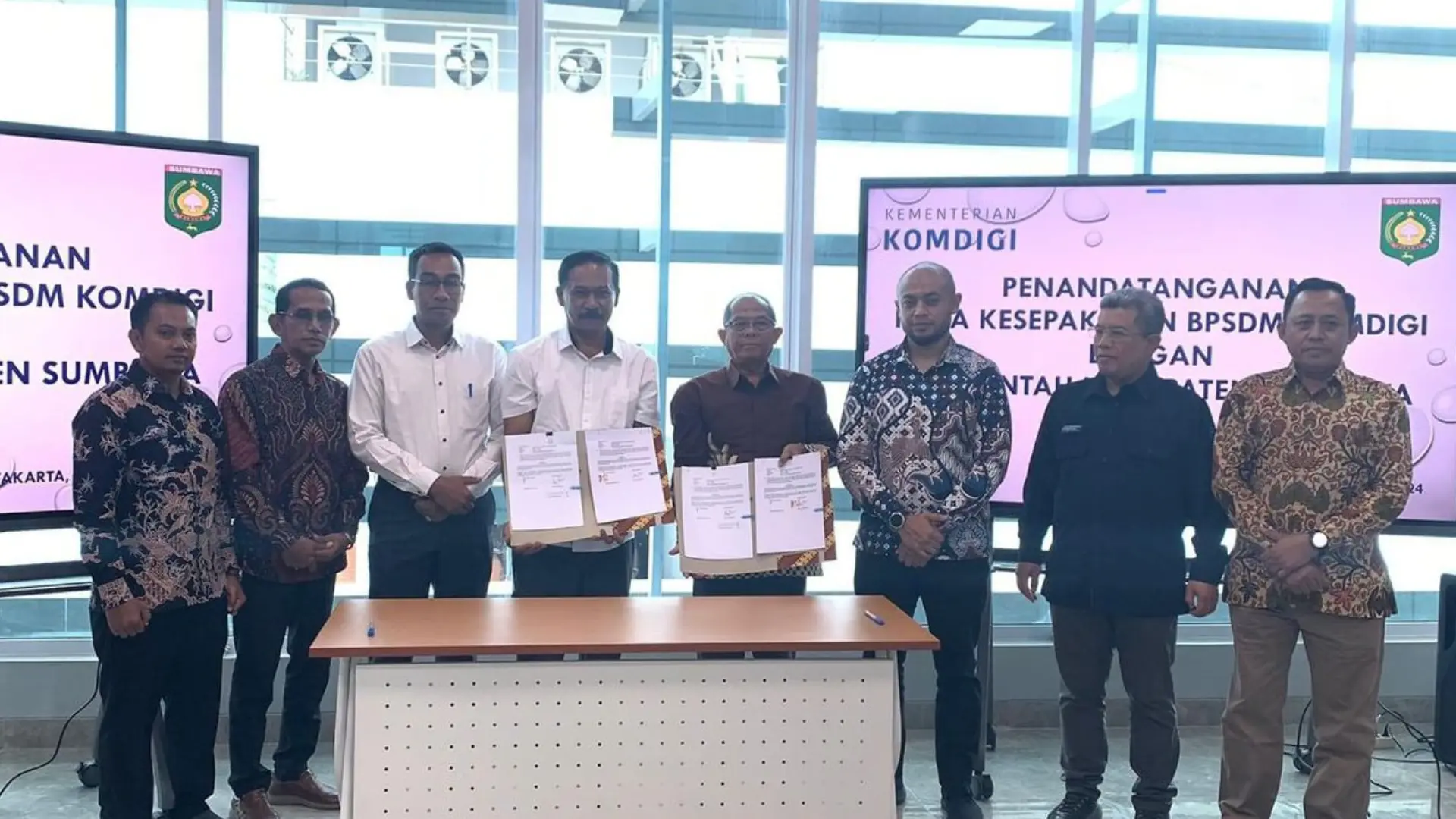 Pemkab Sumbawa Kerja Sama BPSDM Komdigi