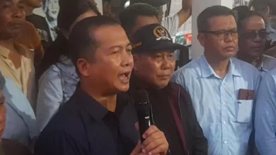Konferensi Pers Iqbal Usai Unggul Quick Count