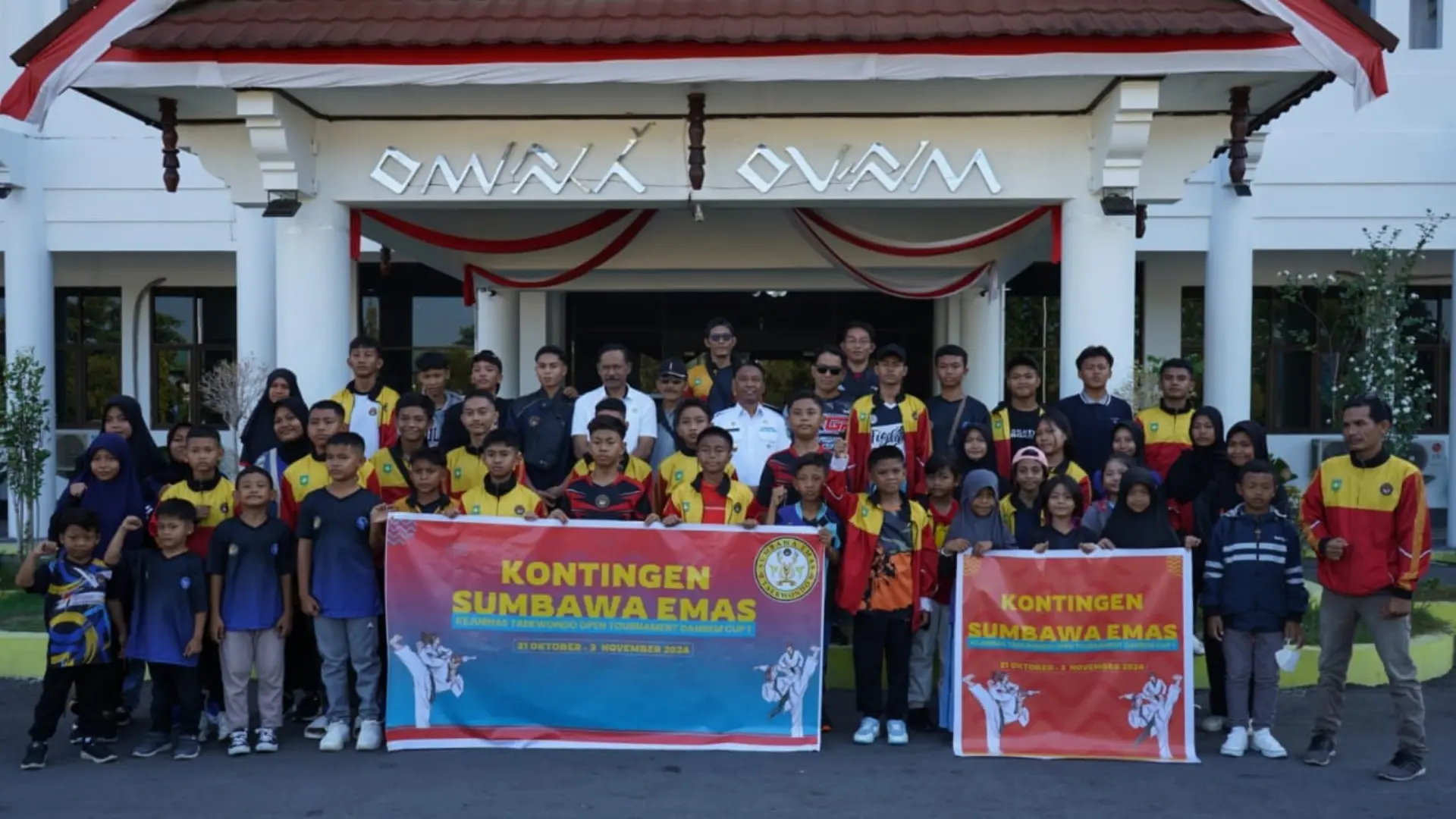 Kontingen Taekwondo Sumbawa Emas