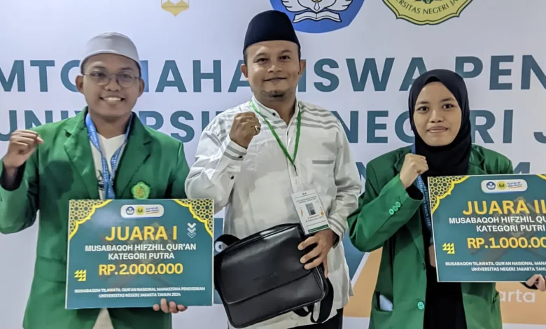 Mahasiswa FAI Ummat Raih Juara di MTQ Mahasiswa Nasional 2024