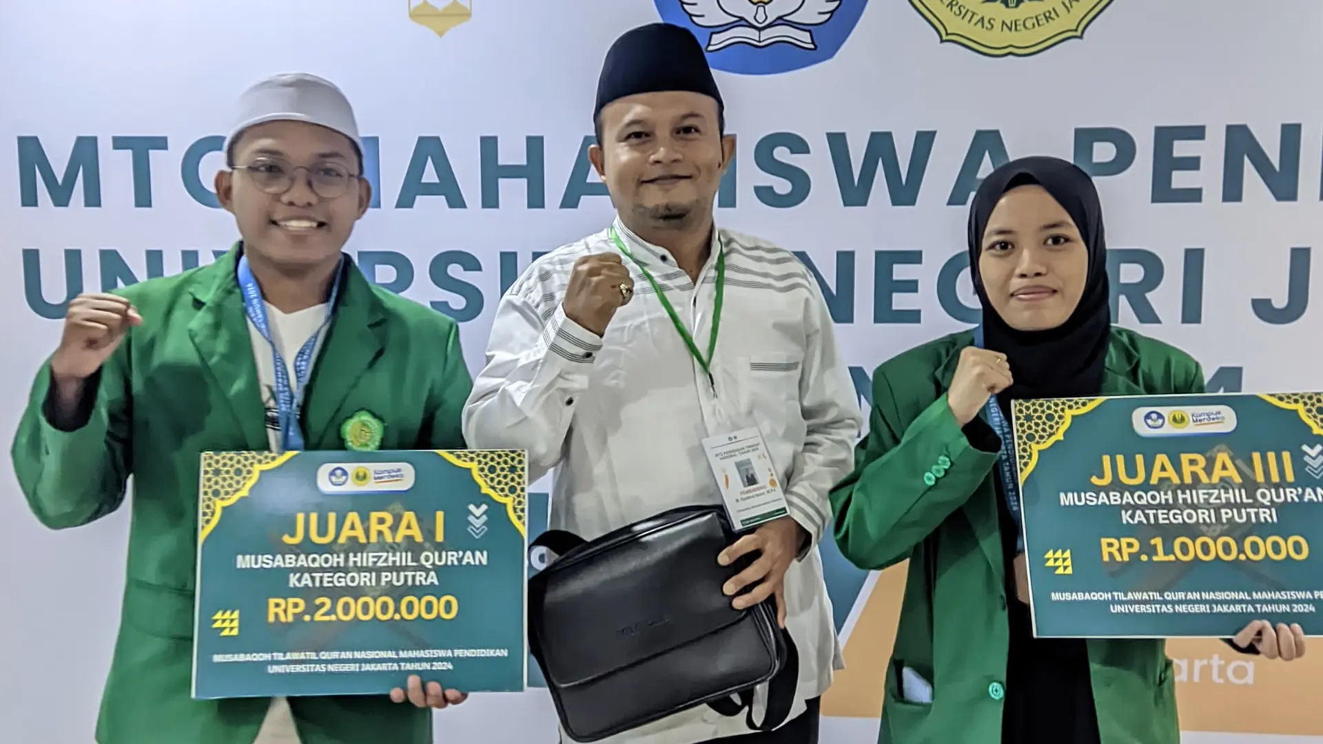Mahasiswa FAI Ummat Raih Juara di MTQ Mahasiswa Nasional 2024