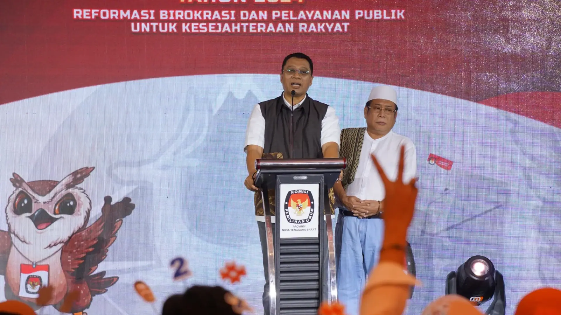 Pasangan Zul-Uhel Debat Kedua Pilgub NTB