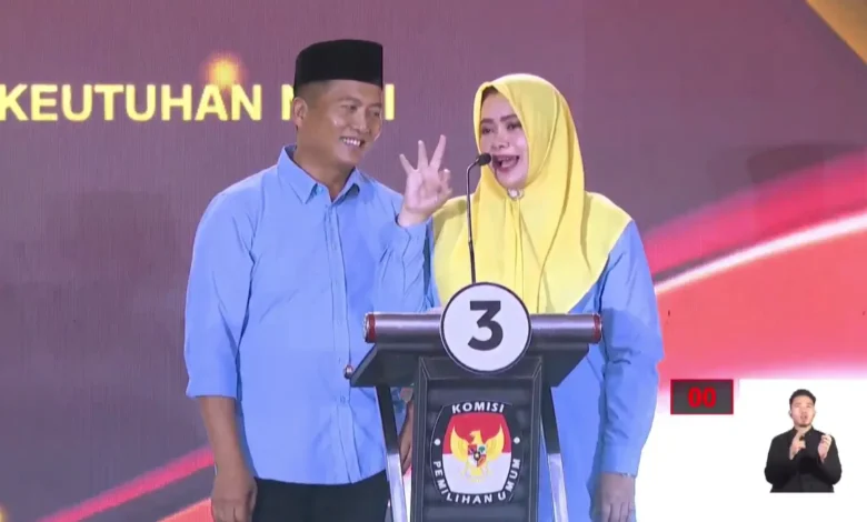 Penutup Debat Ketiga Pilgub NTB Iqbal-Dinda