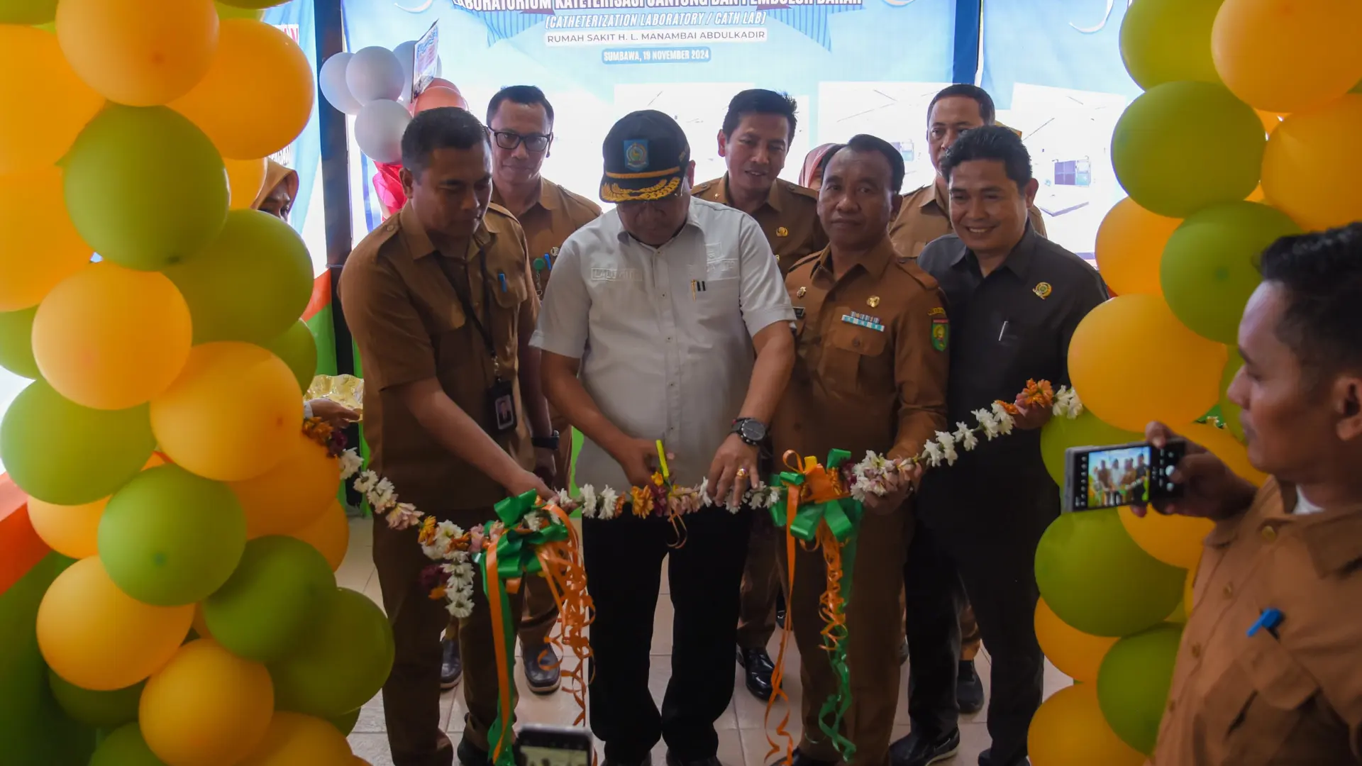 Peresmian Laboratorium Kateterisasi Jantung dan Pembuluh Darah RS H. L. Manambai Abulkadir Sumbawa