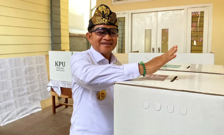 Pj Gubernur NTB Gunakan Hak Pilihnya