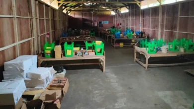 Rumah Produksi Rokok Ilegal