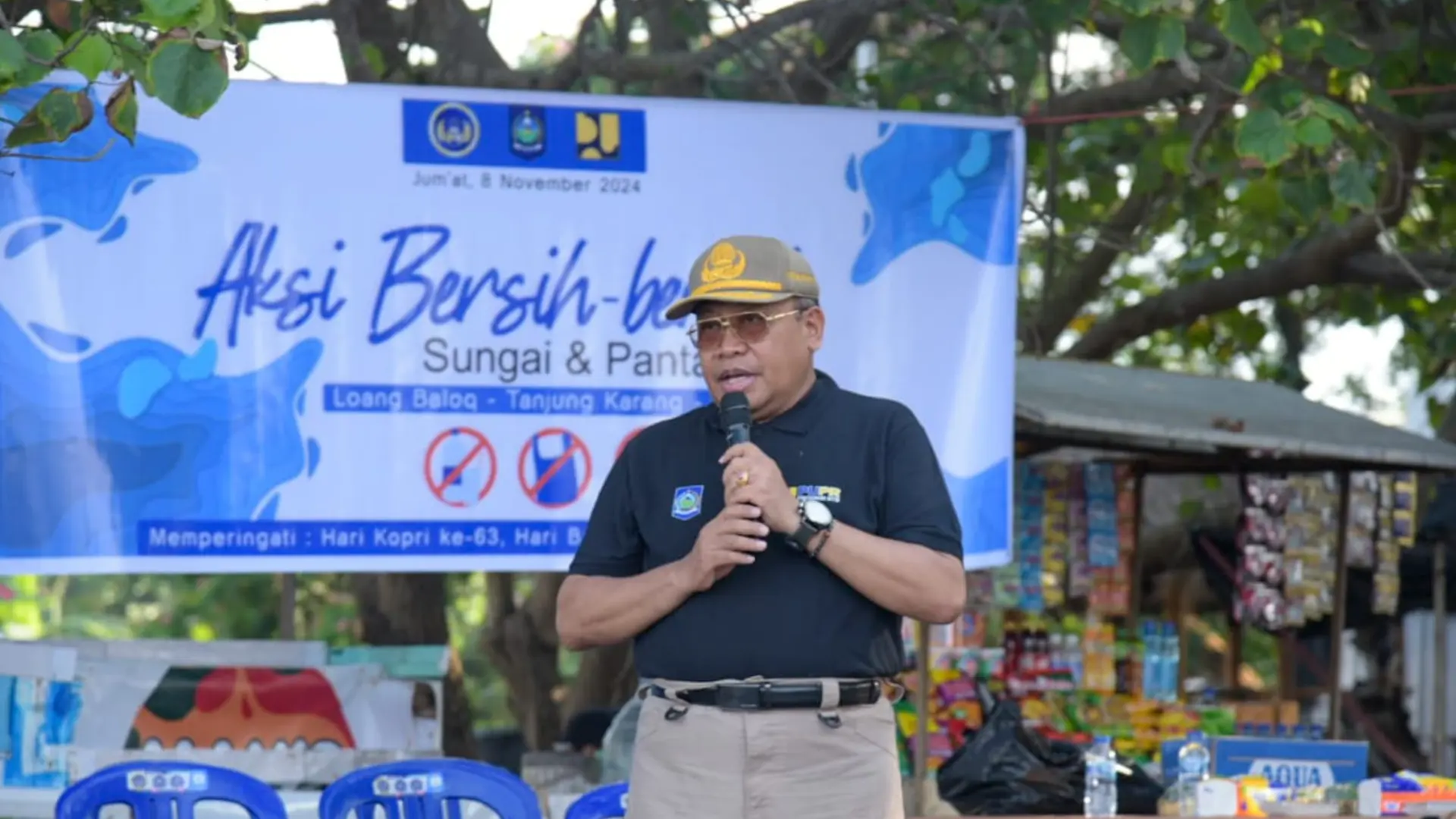 Sekda NTB Hadiri Kegiatan Bersih Sungai