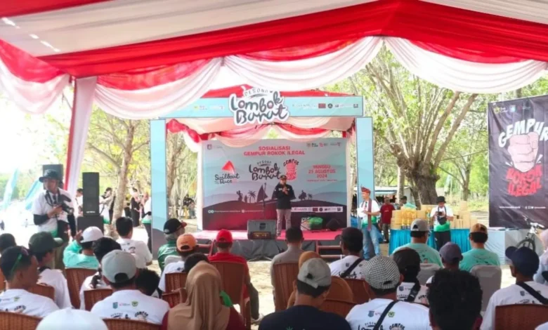 Sosialisasi Rokok Ilegal di Tiga Daerah
