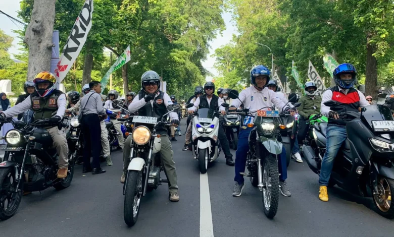 Kegiatan Touring Motor Rangkaian HUT Ke-66 NTB
