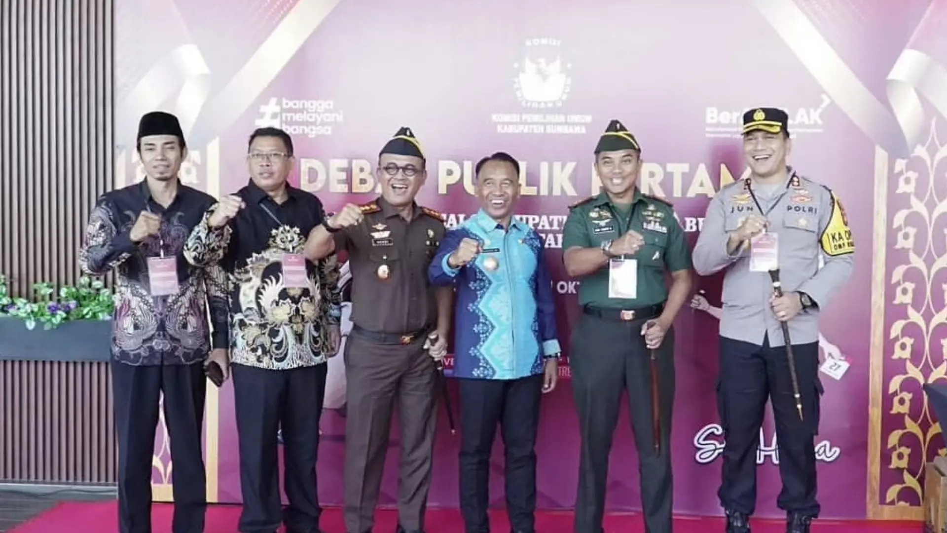 Debat Publik Pertama Calon Bupati dan Wakil Bupati Sumbawa