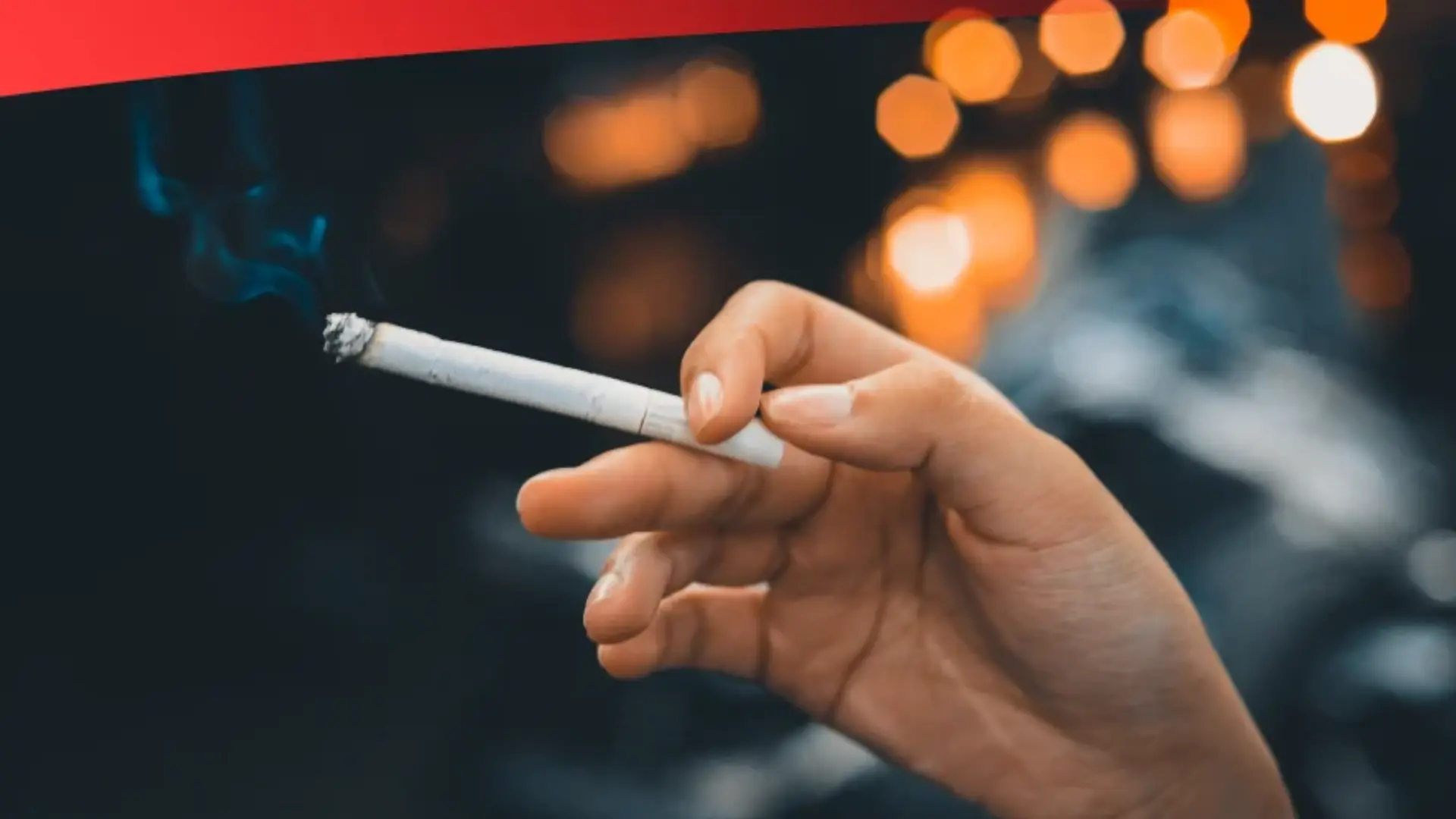 ilustrasi konsumsi rokok ilegal
