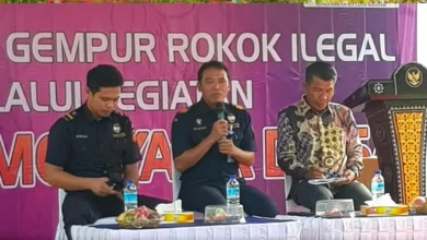 Sosialisasi Gempur Rokok Ilegal