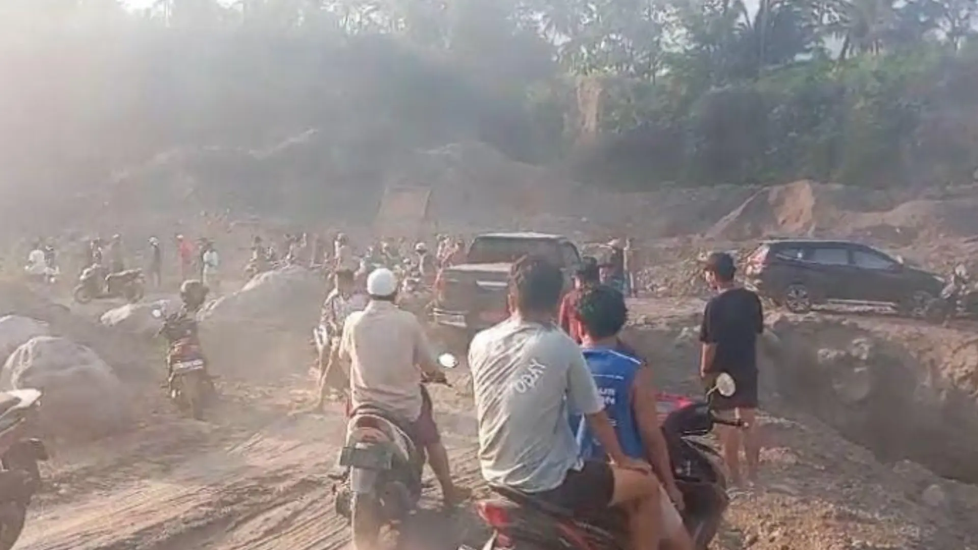 tambang galian c ilegal yang ditutup pemprov ntb