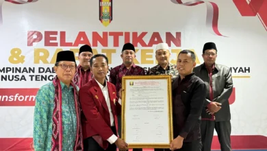 Pelantikan pengurus DPD IMM NTB 2024-2026