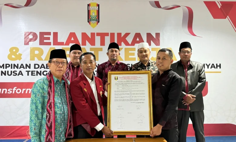 Pelantikan pengurus DPD IMM NTB 2024-2026