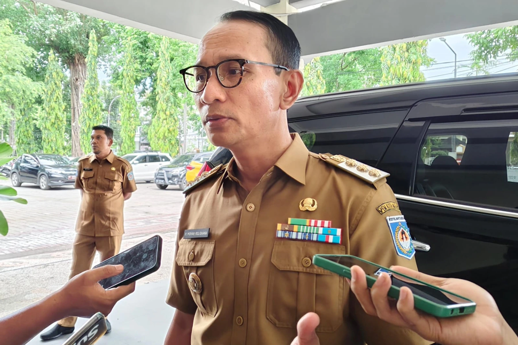 Wali Kota Mataram, Mohan Roliskana menyoroti rendahnya partisipasi pemilih di Pilkada 2024. Foto: Sita Saraswati.