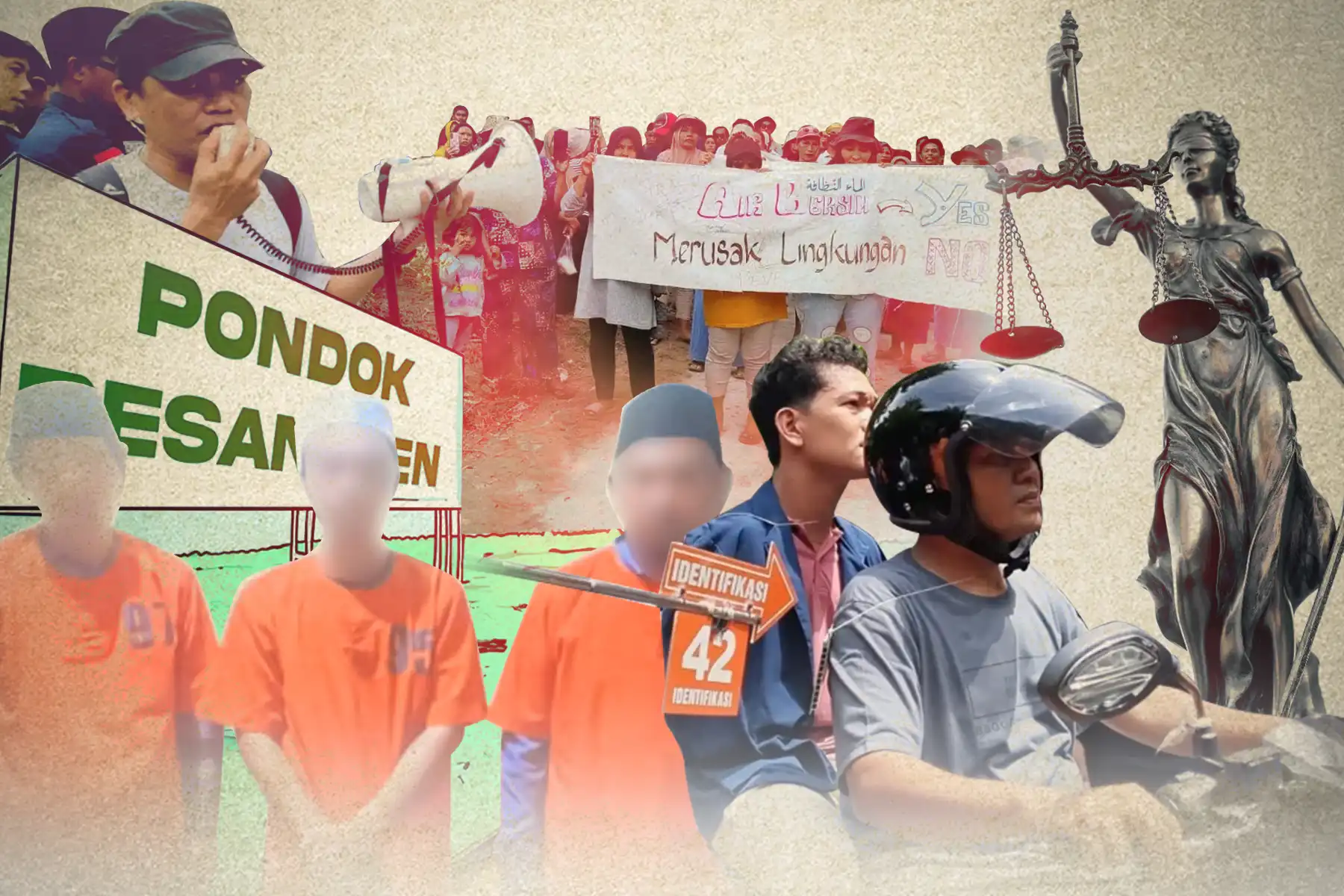 Ilustrasi Peristiwa Hukrim di NTB 2024