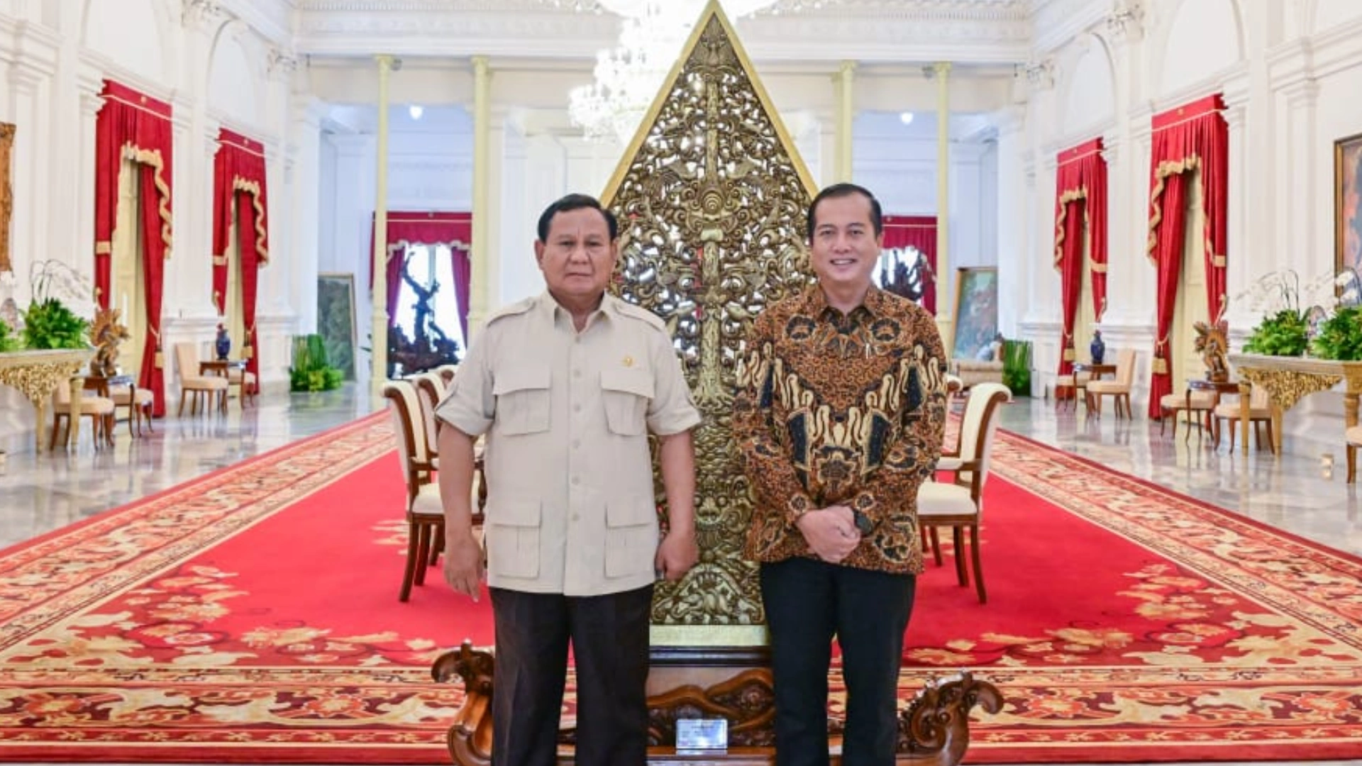 Iqbal Jumpa Presiden Prabowo, Siap Dukung Program Pemerintah Pusat