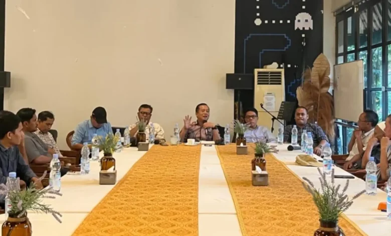 Iqbal Silaturahmi dengan Pimpinan Media