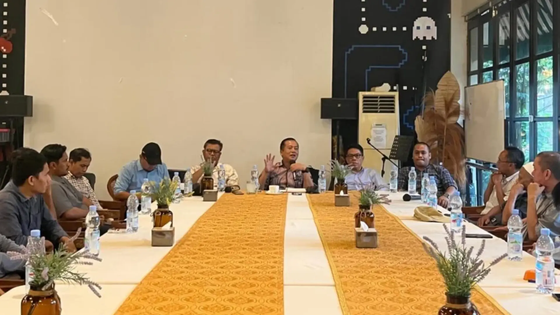 Iqbal Silaturahmi dengan Pimpinan Media