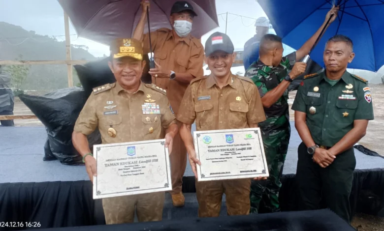 Peresmian Taman Edukasi Landfill Hill