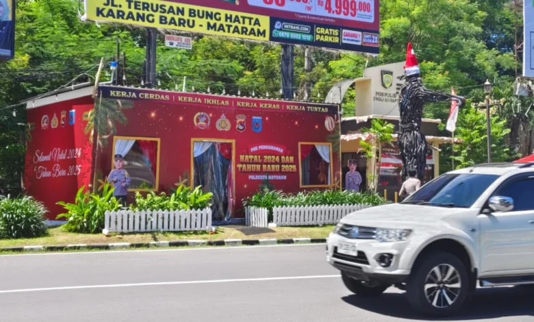 Empat Titik Pengamanan Nataru di Kota Mataram