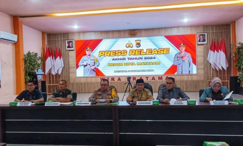 Angka Kejahatan di Kota Mataram Menurun