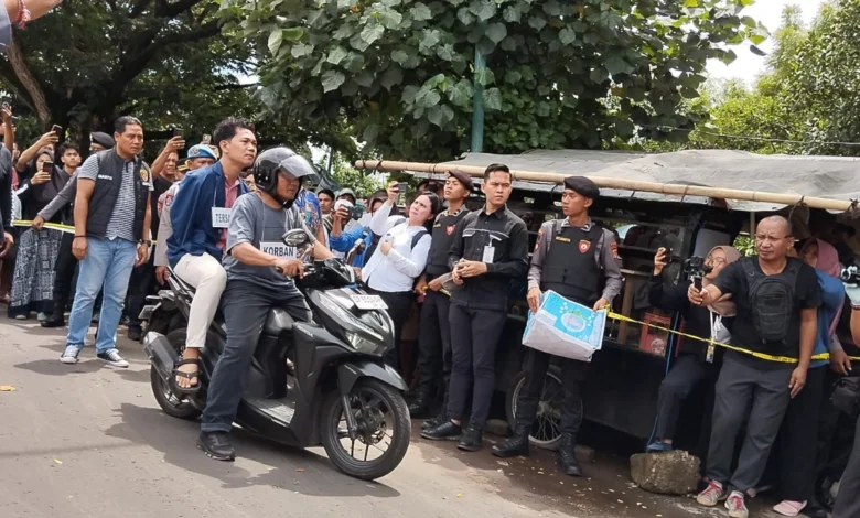 Rekonstruksi Adegan Dugaan Pelecehan Seksual IWAS atau Agus