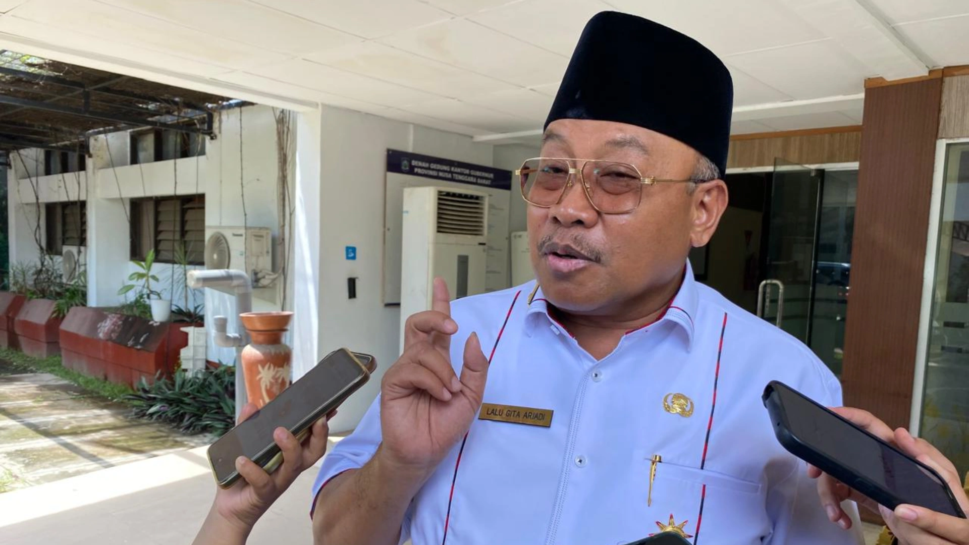 Sekda Provinsi NTB Lalu Gita Ariadi Pemprov NTB Pangkas Anggaran Kebijakan Efisiensi