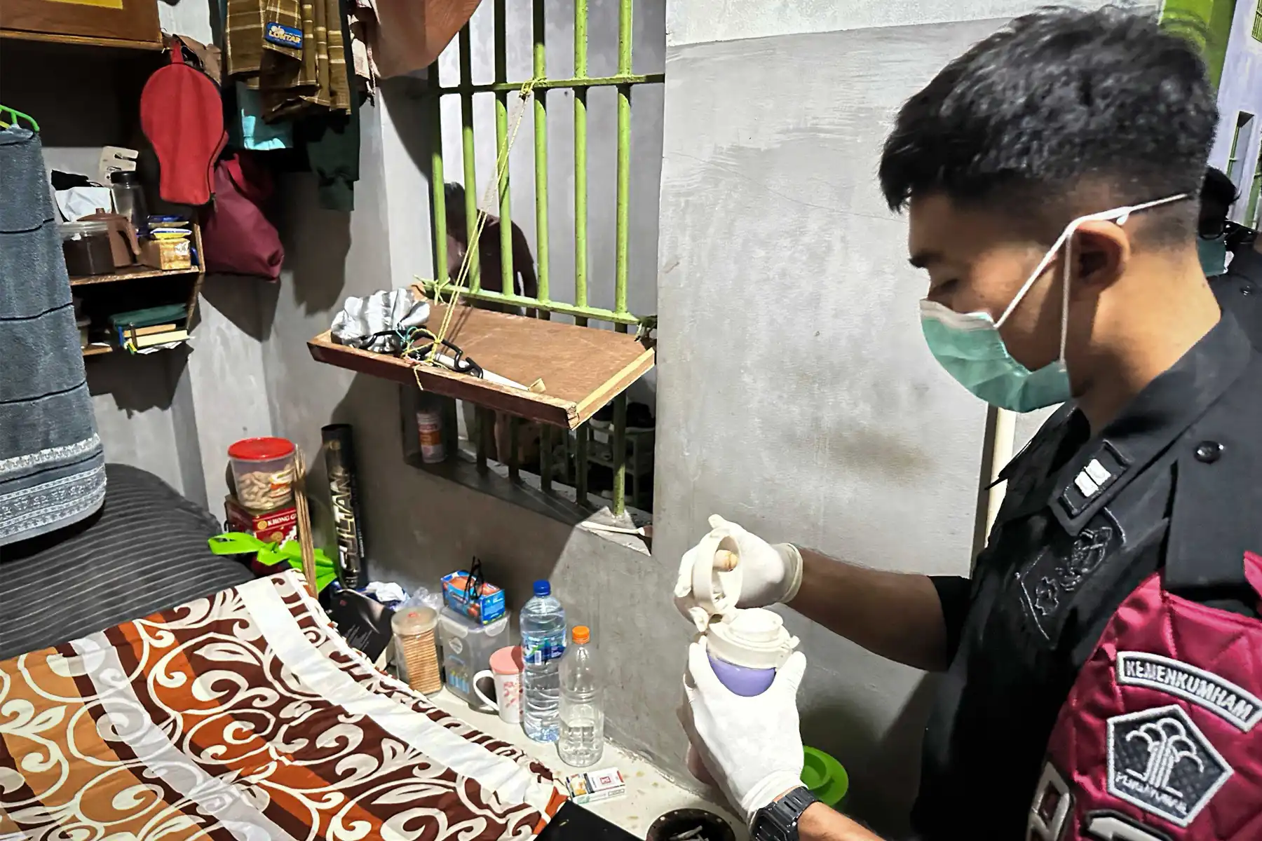 Lapas Lombok Barat Geledah Blok Hunian Warga Binaan