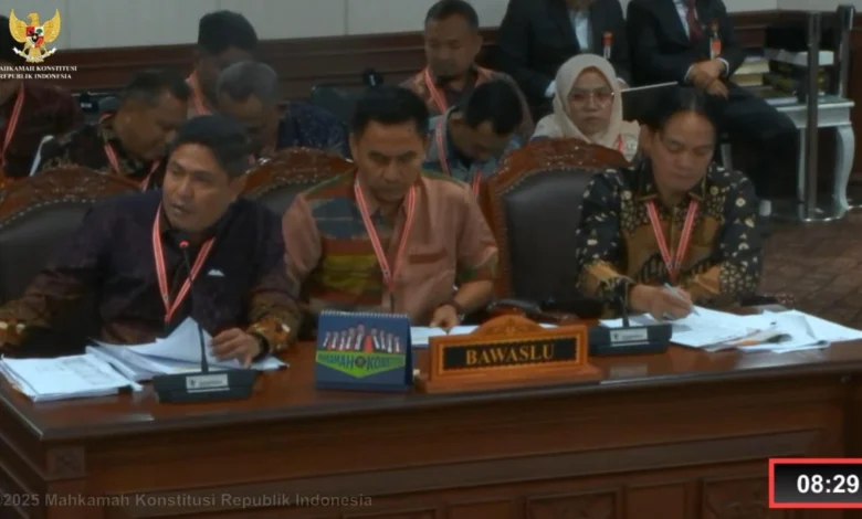 Bawaslu Kota Bima Sidang Gugatan MK Rum-Innah