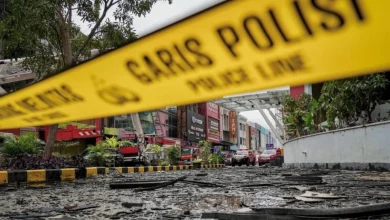 Lokasi Kebakaran Glodok Plaza