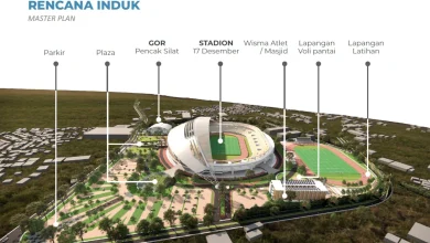 Master Plan Revitalisasi GOR Turida Persiapan PON 2028