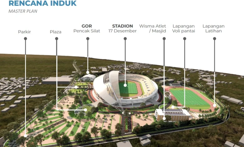 Master Plan Revitalisasi GOR Turida Persiapan PON 2028